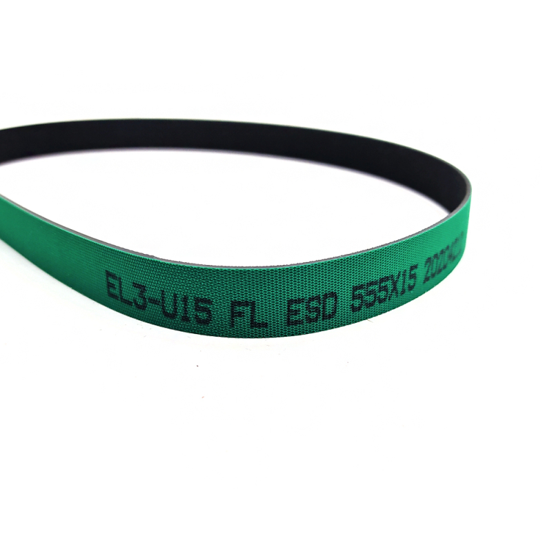 Flachriemen 555x15 mm EL3-U15 FL ESD für Durchlaufbohrmaschine