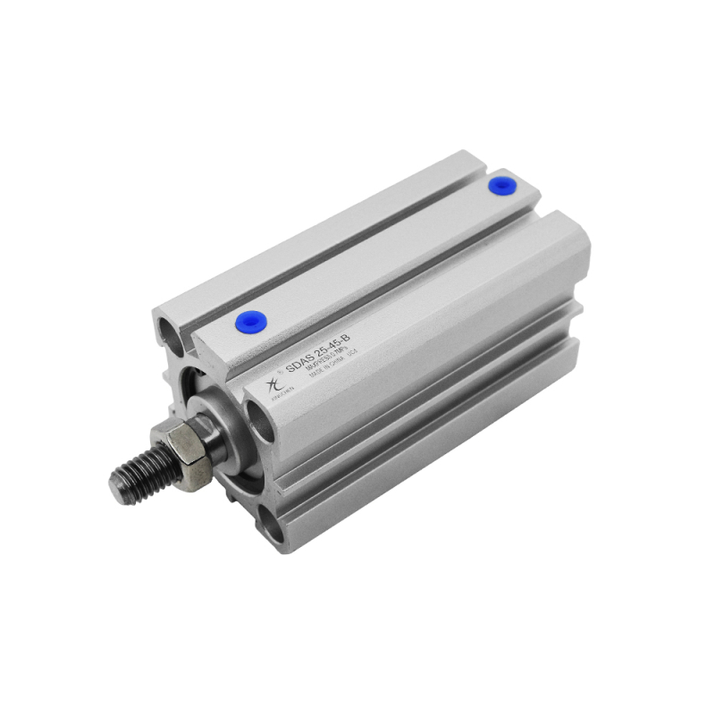 Pneumatikzylinder SDAS-B25-45 60110040074 für die Neigungsverstellung des Kappaggregats für Kantenanleimmaschinen