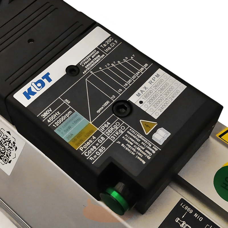 Elektrospindel 9KW ISO-30 für CNC-Bearbeitungszentren