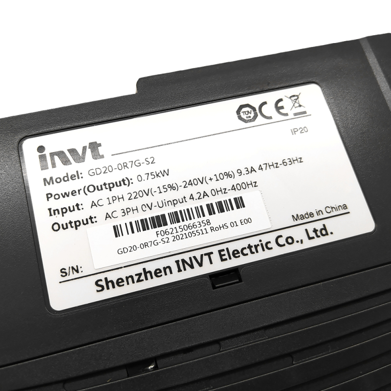 Frequenzumrichter GD20-0R7G-S2 62030010017 für Kantenanleimmaschine