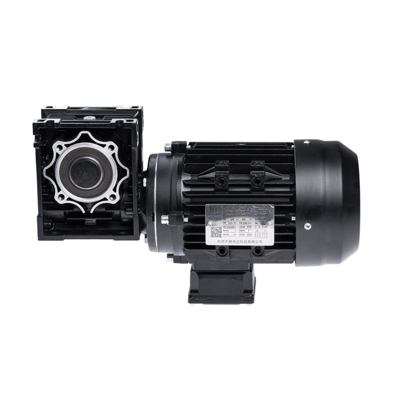 Schneckengetriebemotor JRSTD50-15:1-80B14+DS80S4-IEC-0.75KW-B14 für Bohrmaschine