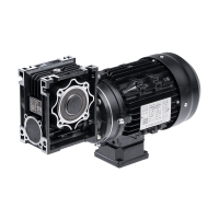 Schneckengetriebemotor JRSTD50-15:1-80B14+DS80S4-IEC-0.75KW-B14 für Bohrmaschine