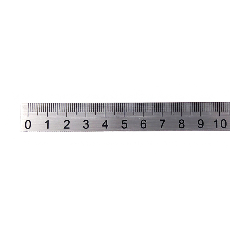 Maßskala 0-125 cm, Breite - 1,5 cm für Formatkreissäge