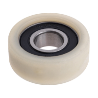 Schiebeschlittenrolle 43x16 mm, kunststoffbeschichtet, für Formatkreissägen