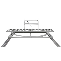 Schwenkbarer Schienen-Rollwagen 2500x600x300 mm