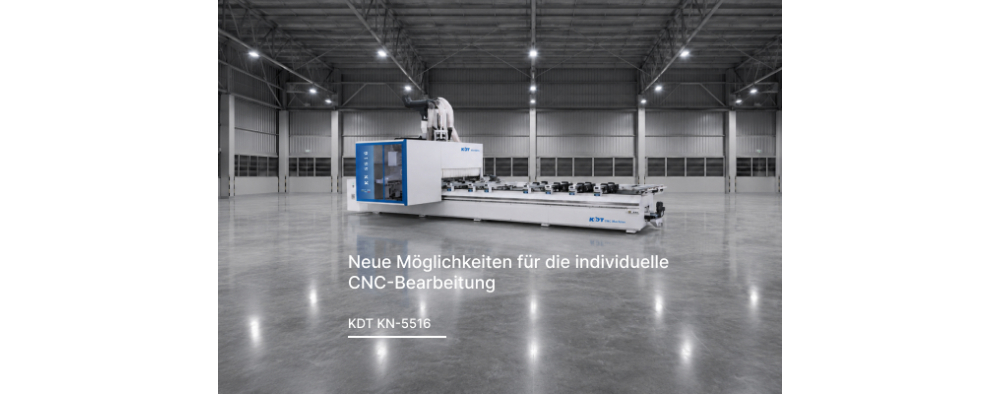 5-Achsen-Bearbeitungszentrum KDT KN-5516: Überblick über die Maschine