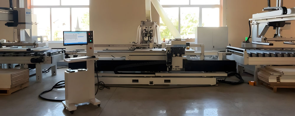 Automatisierte Fertigungslinie basierend auf der CNC-Bearbeitungszentrum KDT KHM-660B