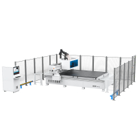 CNC-Portalbearbeitungszentrum für Nesting KN-2710DL Label