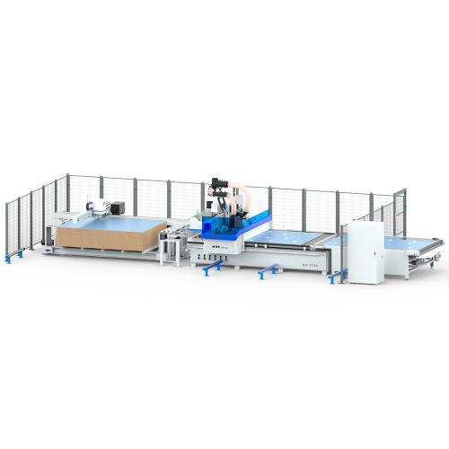 KDT NESTING LINE – Automatische Linie auf Basis des CNC-Bearbeitungszentrums KN-3710DE