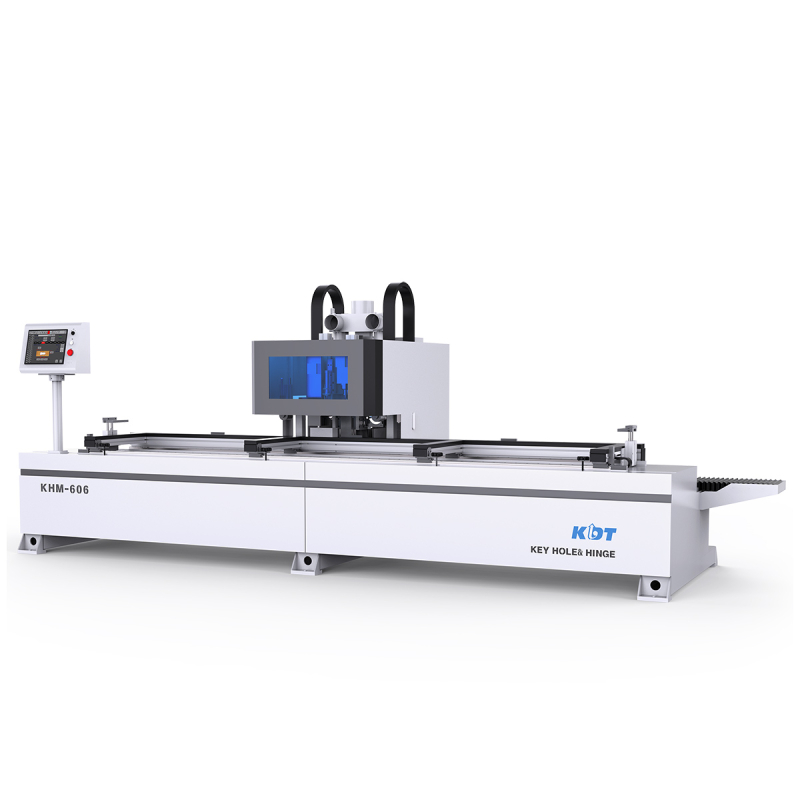 Halbautomatische CNC-Maschine KHM-606 zum Fräsen für Schlösser, Scharniere und Schlüssellöcher
