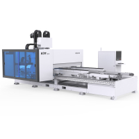CNC-Bearbeitungszentrum KHM-680 zur Formatierung und Fräsbearbeitung von Türblättern