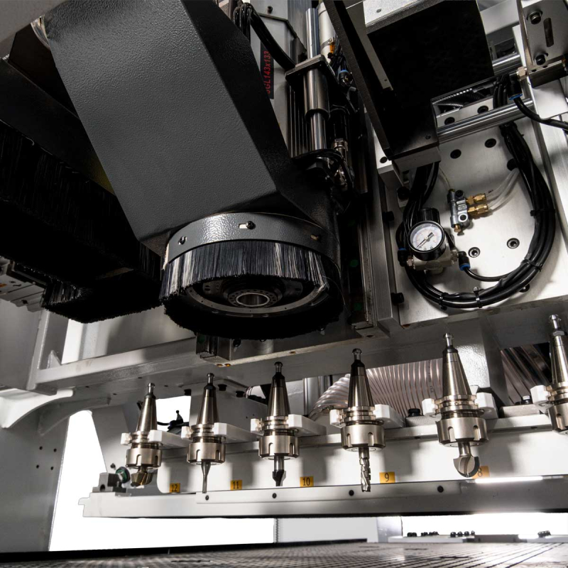 CNC-Portalbearbeitungszentrum für Nesting KN-2710DL Label