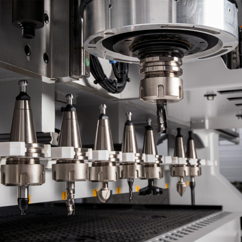 CNC-Portalbearbeitungszentrum für Nesting KN-2710DL Label