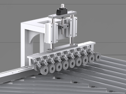 Automatischer Vorschub mit Klemme