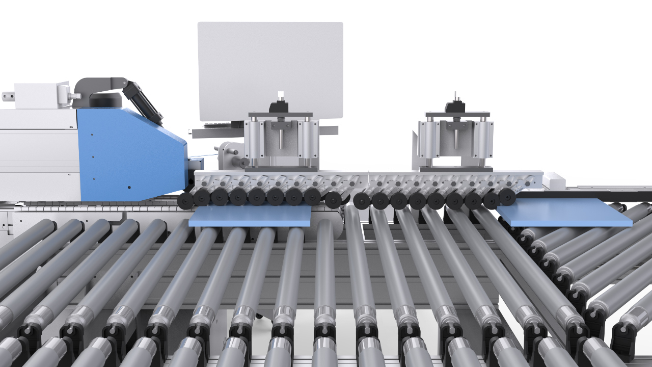 Automatischer Vorschub mit Klemme
