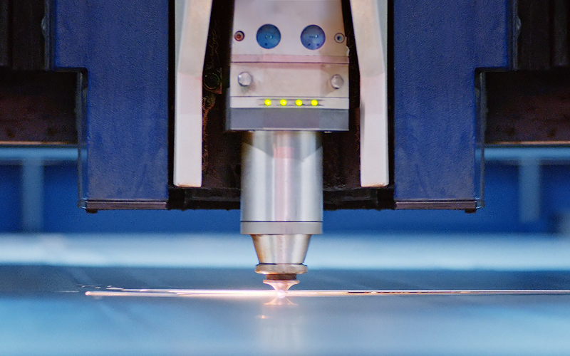 Laserschneiden von Metall