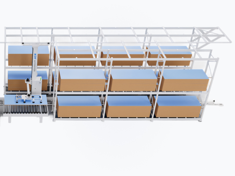 Automatisches Lager für Plattenmaterial KHS-6713