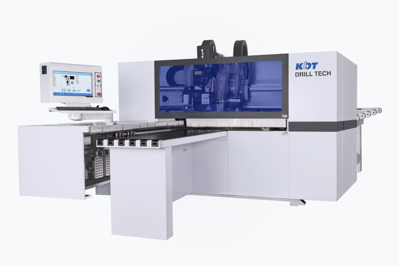 CNC-Bohr- und Fräszentrum KD-612KH mit zwei Bohrgruppen