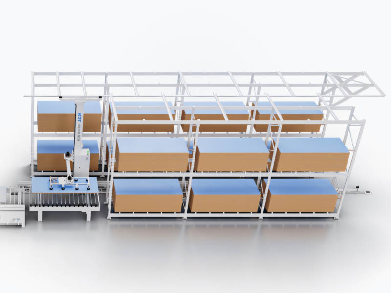 Logistiksystem für Materialversorgung und Lagerung KHS-6713