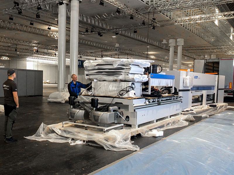 Stancomplect Serviceteam auf der LIGNA 2025