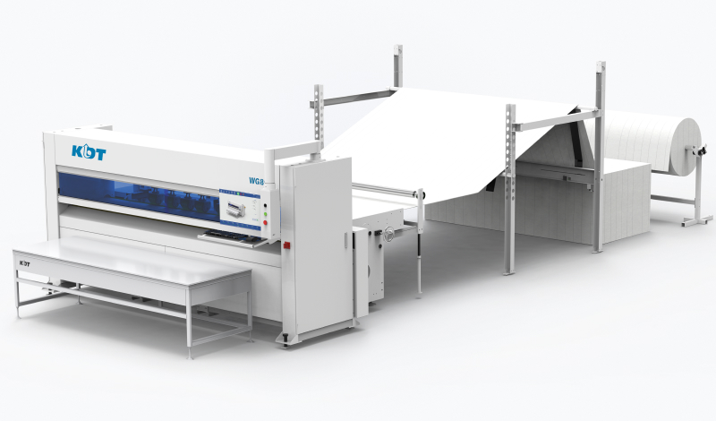 Automatische Maschine zur Herstellung von Kartons WG8C1H1W1-Z1R1D6