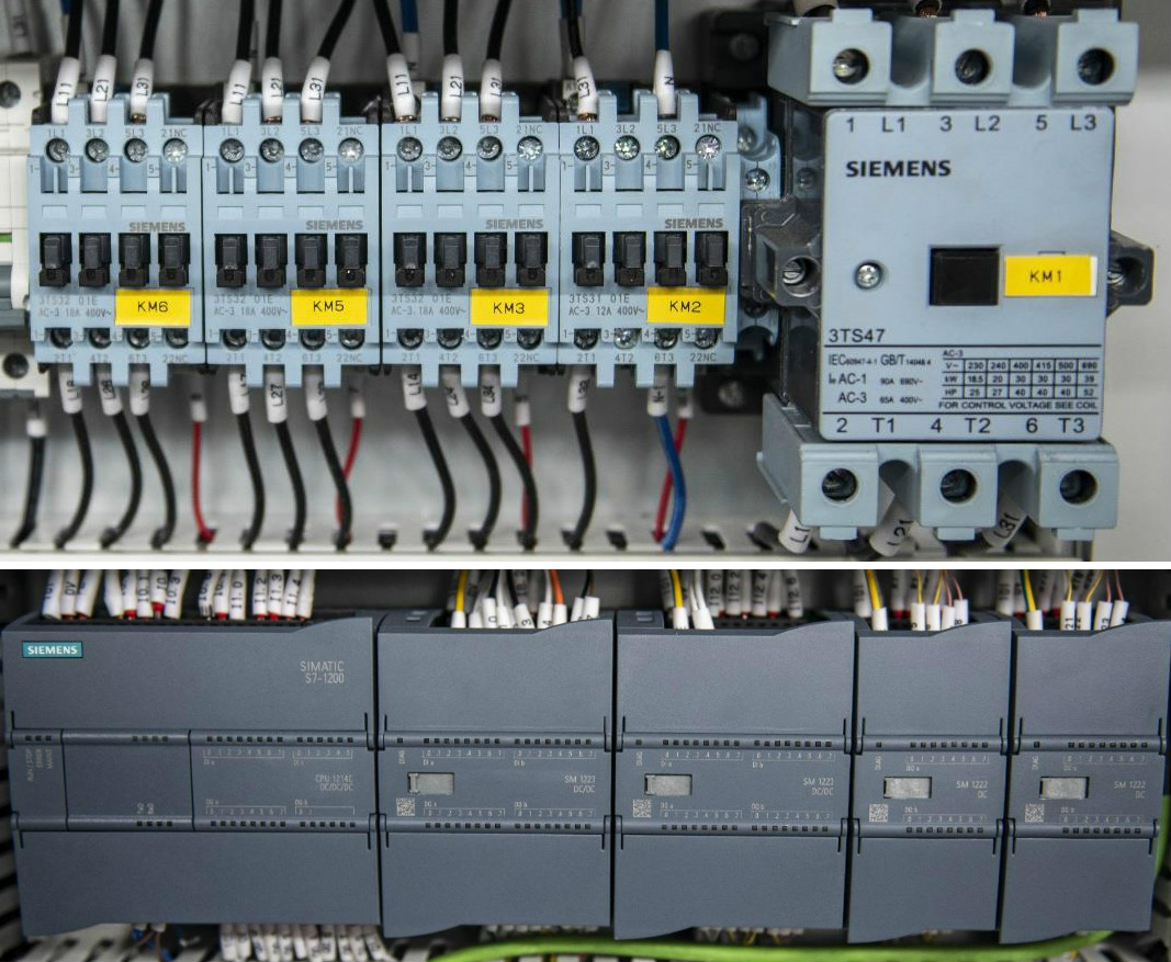 elektrische Bauteile gemäß CE-Normen