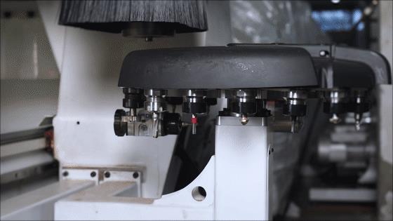Magazin für 16 Werkzeuge