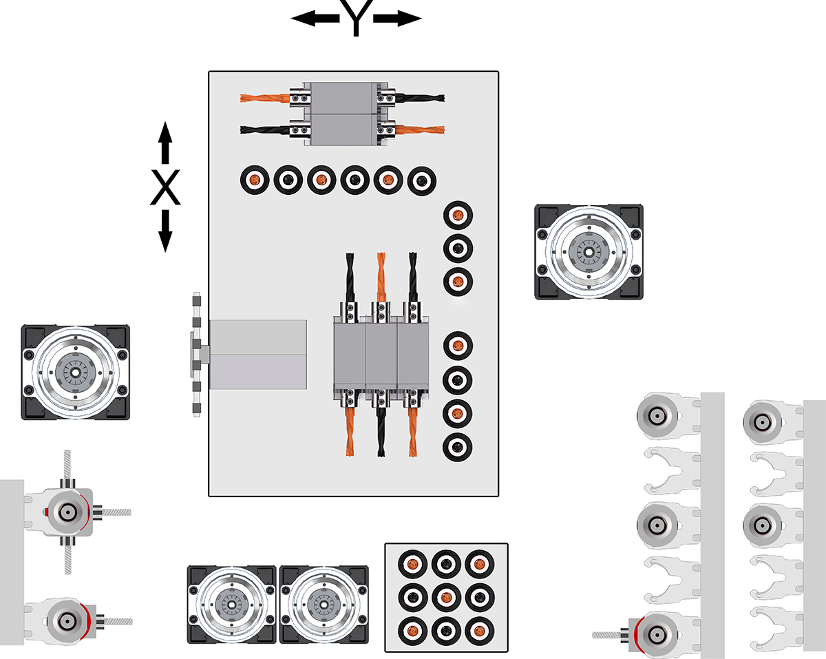 Bohrkopfdiagramm KDT KD-612GNH